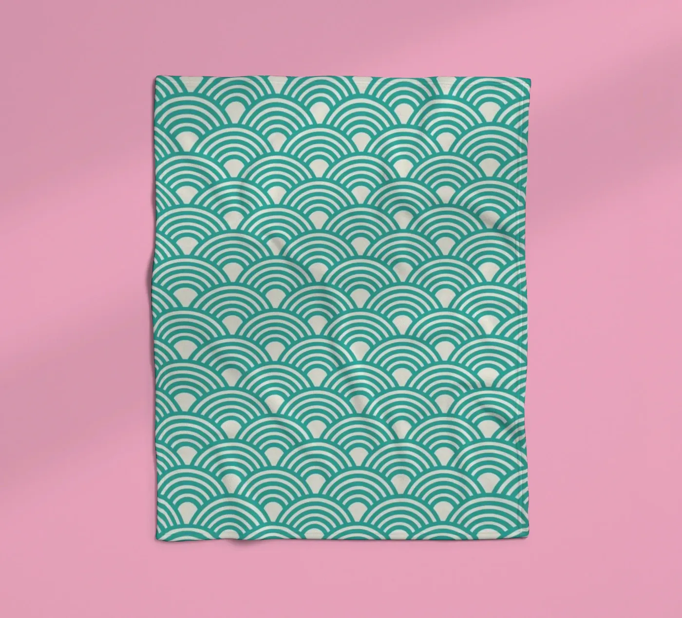 Eastern Waves Light Fleecedecke von Bo Lundberg