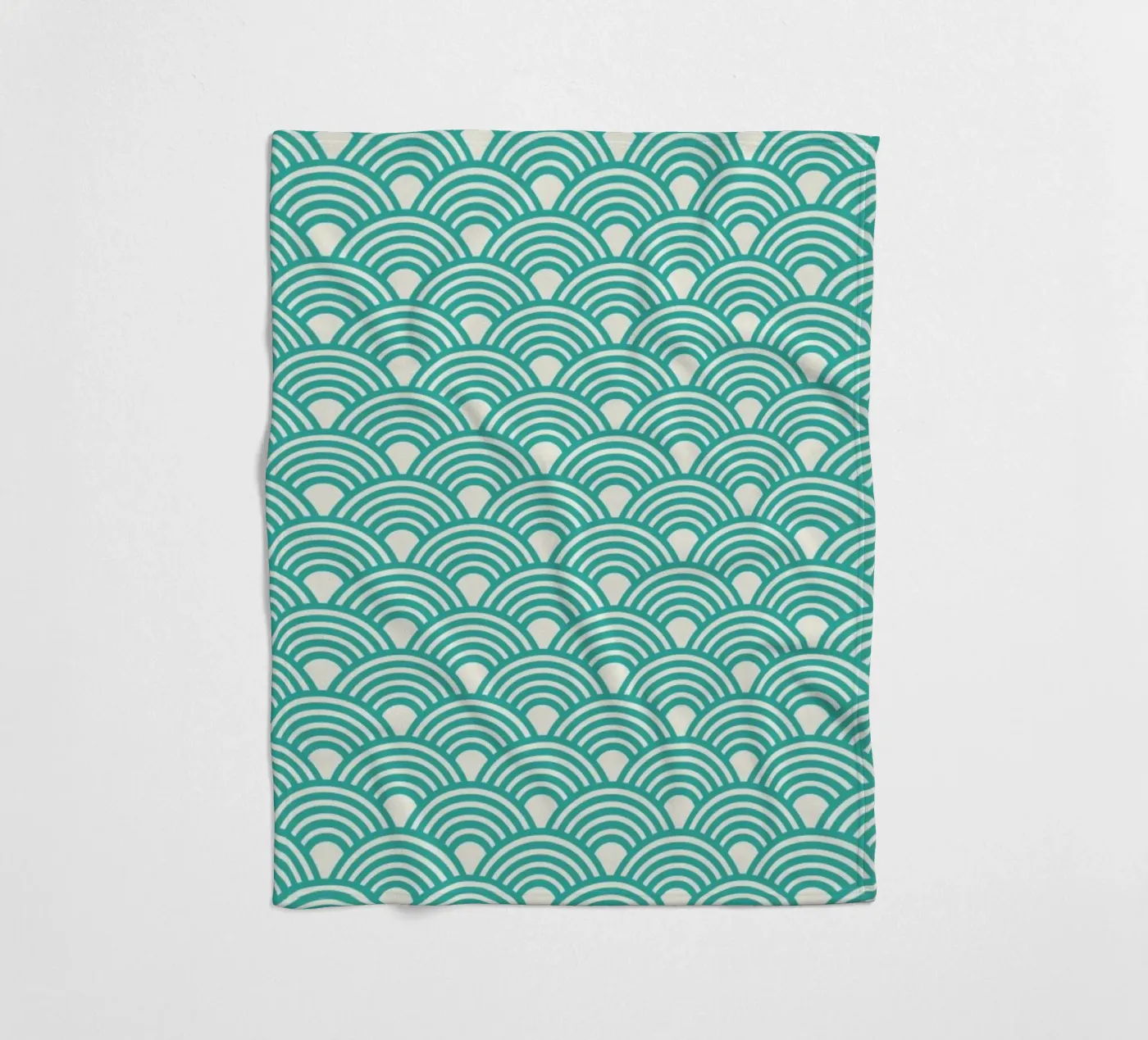 Eastern Waves Light Fleecedecke von Bo Lundberg