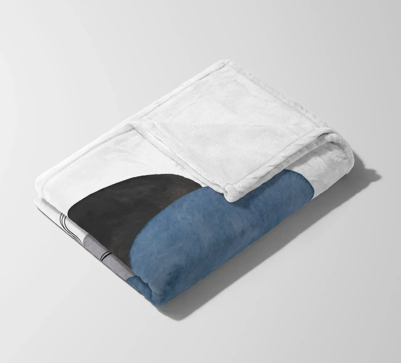 Grigio Celeste 01 coperta in pile da WijdevenPrints