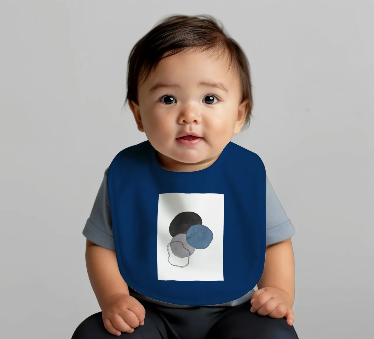 Grigio Celeste 01 bavaglino da WijdevenPrints