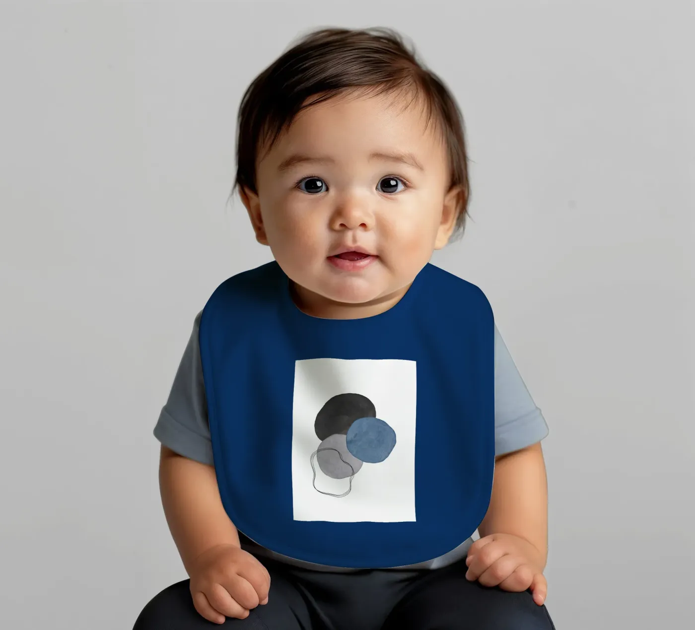 Grigio Celeste 01 bavaglino da WijdevenPrints