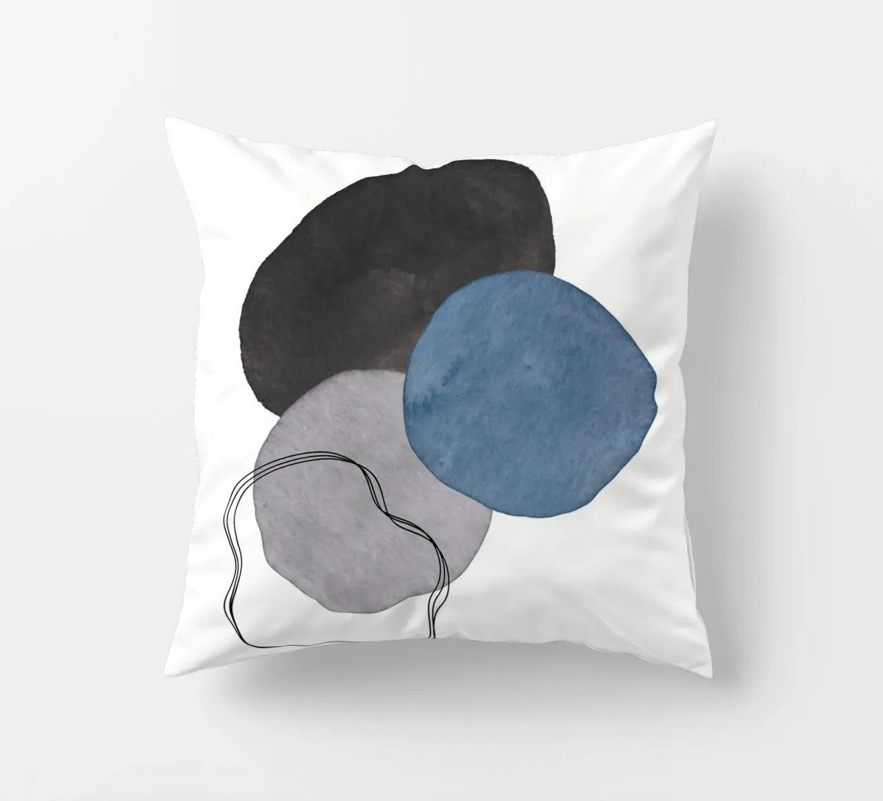 Grigio Celeste 01 cuscino da WijdevenPrints