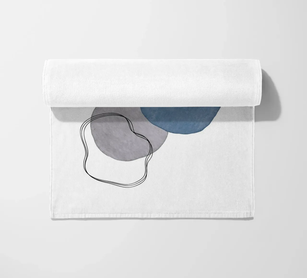 Celestial Grey 01 telo mare da WijdevenPrints