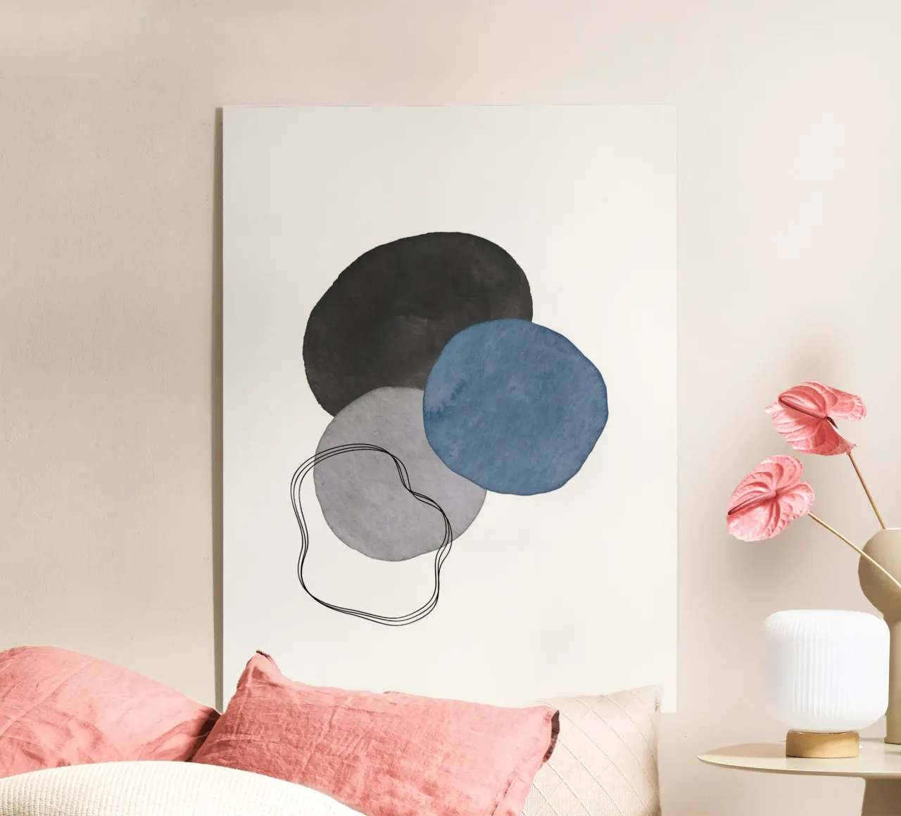 Grigio Celeste 01 plexiglass da WijdevenPrints