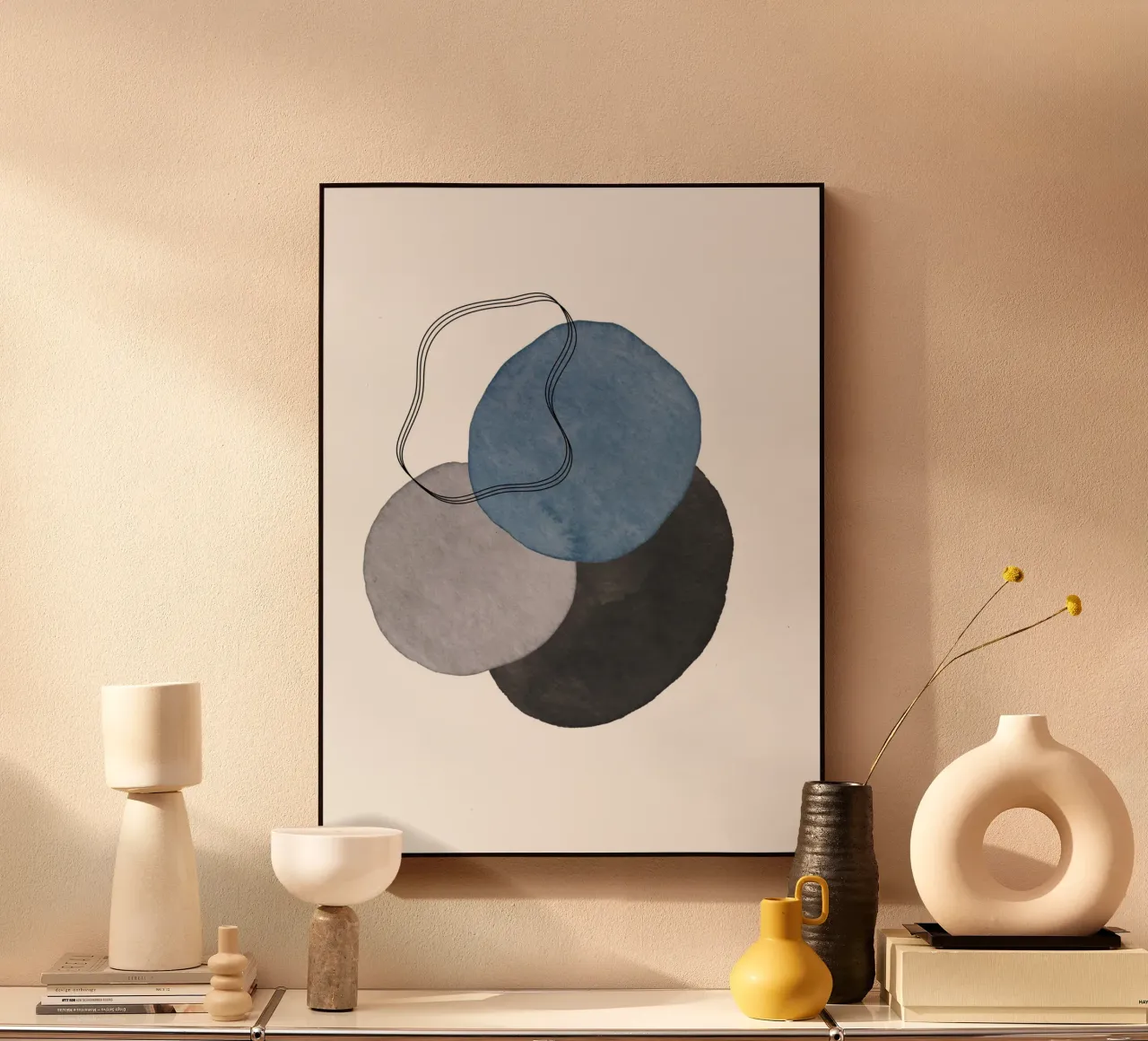 Grigio Celeste 02 plexiglass da WijdevenPrints