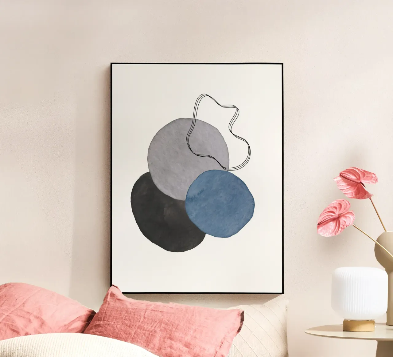 Grigio Celeste 03 plexiglass da WijdevenPrints