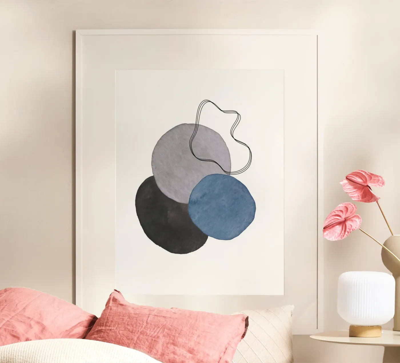 Grigio Celeste 03 poster da WijdevenPrints