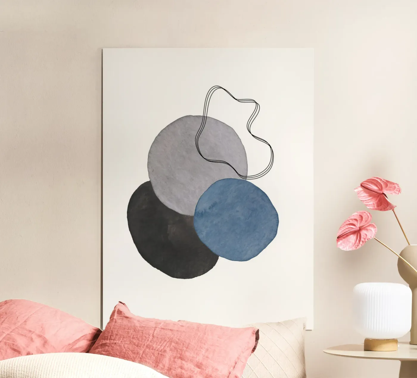 Grigio Celeste 03 poster da WijdevenPrints