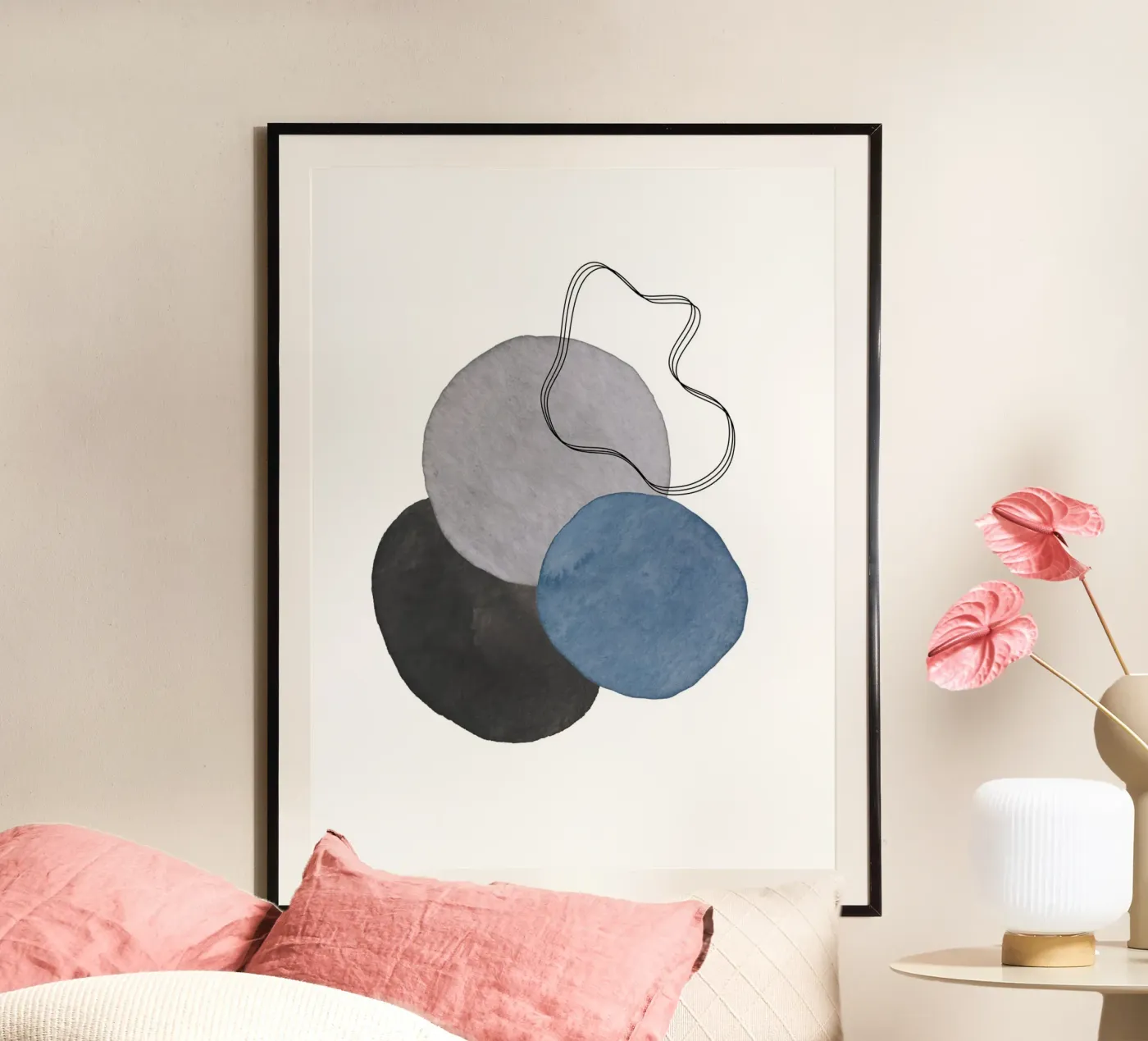 Grigio Celeste 03 poster da WijdevenPrints