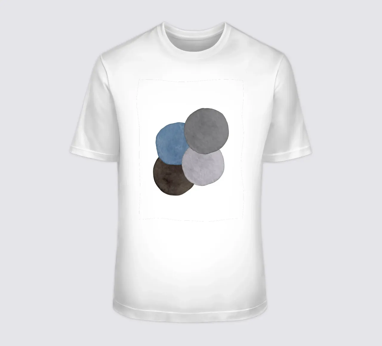 Grigio Celeste 04 t-shirt da WijdevenPrints
