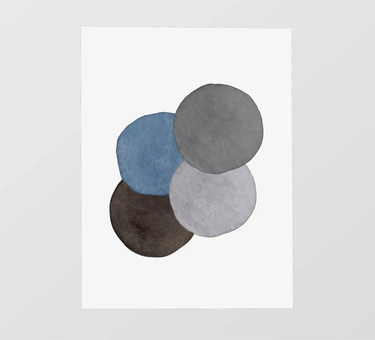 Grigio Celeste 04 telo in pvc da WijdevenPrints