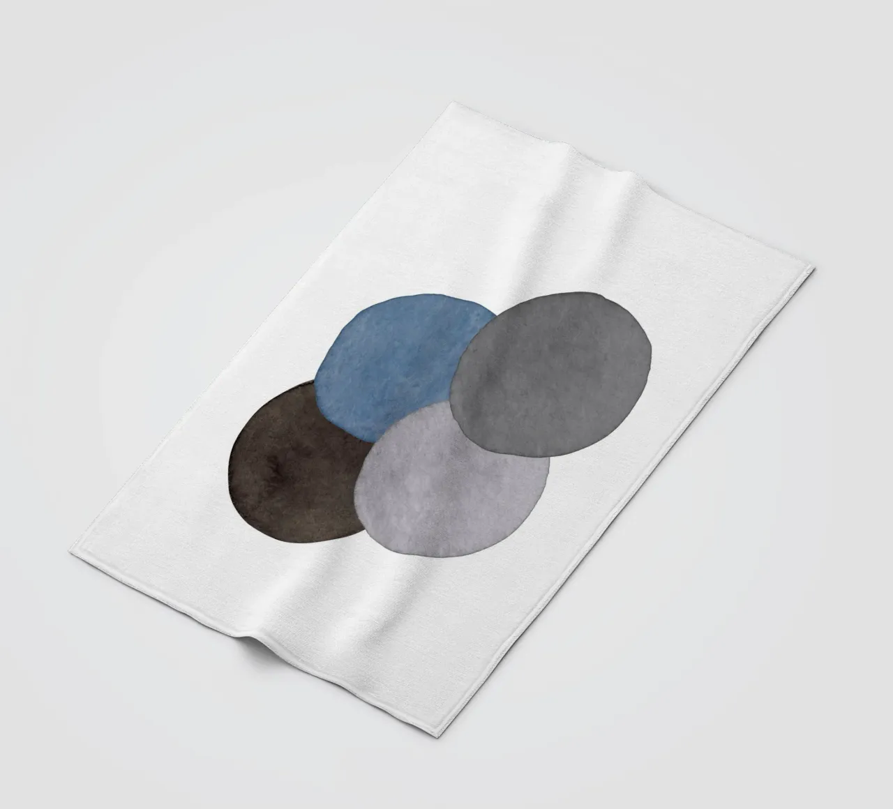 Grigio Celeste 04 coperta in pile da WijdevenPrints