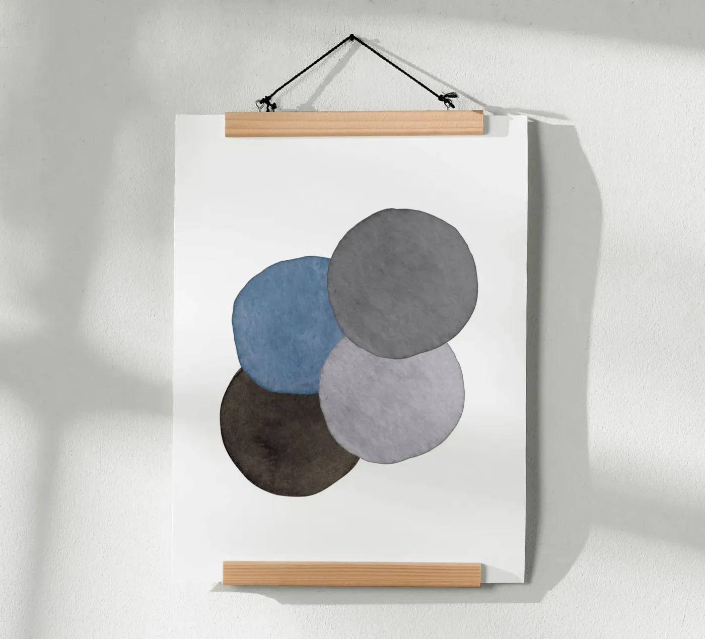 Celestial Grey 04 poster by WijdevenPrints