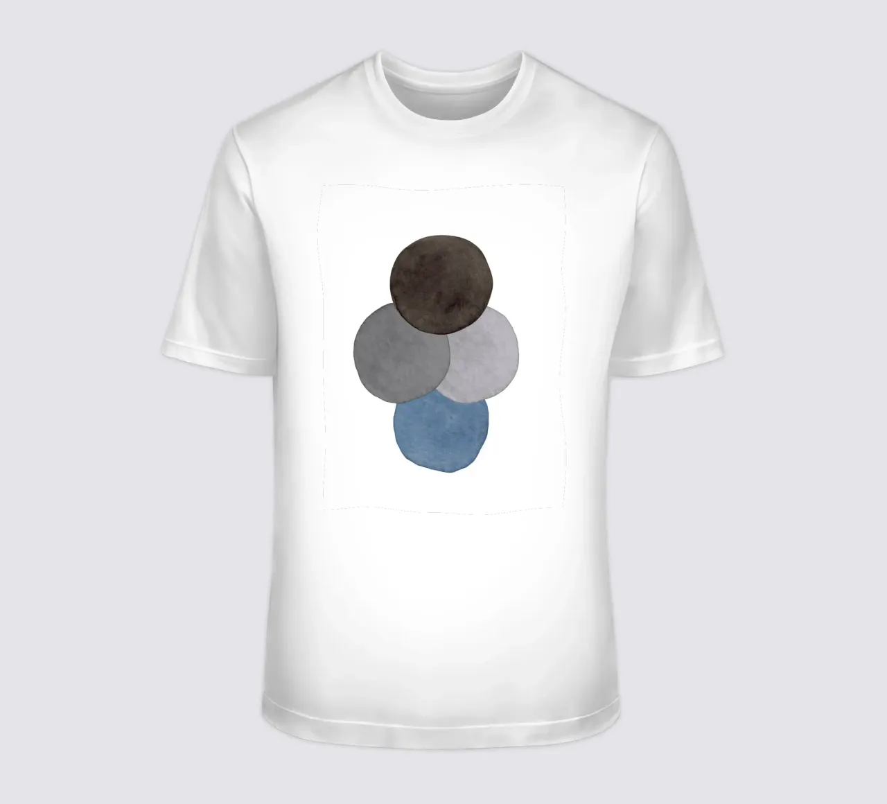 Grigio Celeste 05 t-shirt da WijdevenPrints