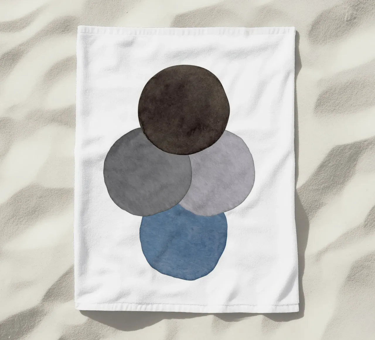 Grigio Celeste 05 telo mare da WijdevenPrints