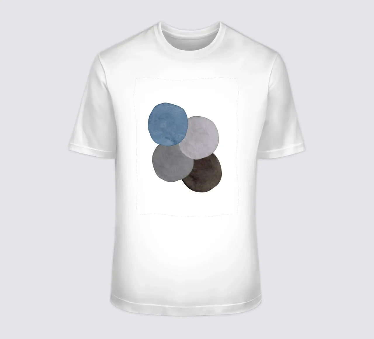 Grigio Celeste 06 t-shirt da WijdevenPrints