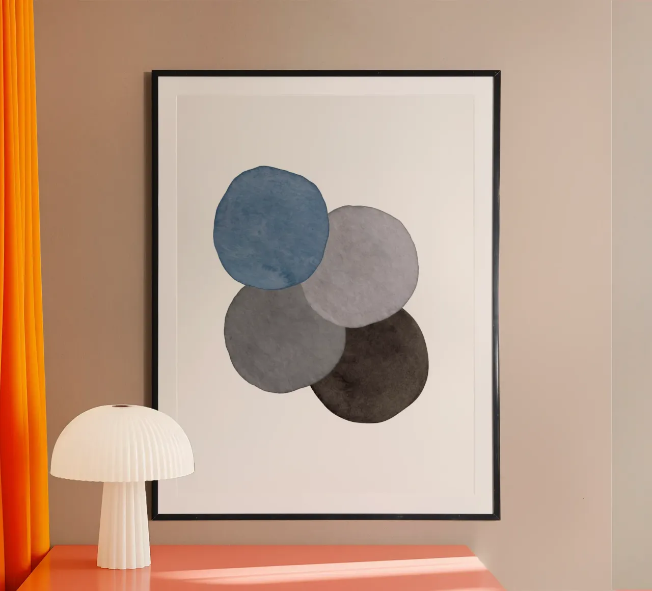 Grigio Celeste 06 poster da WijdevenPrints