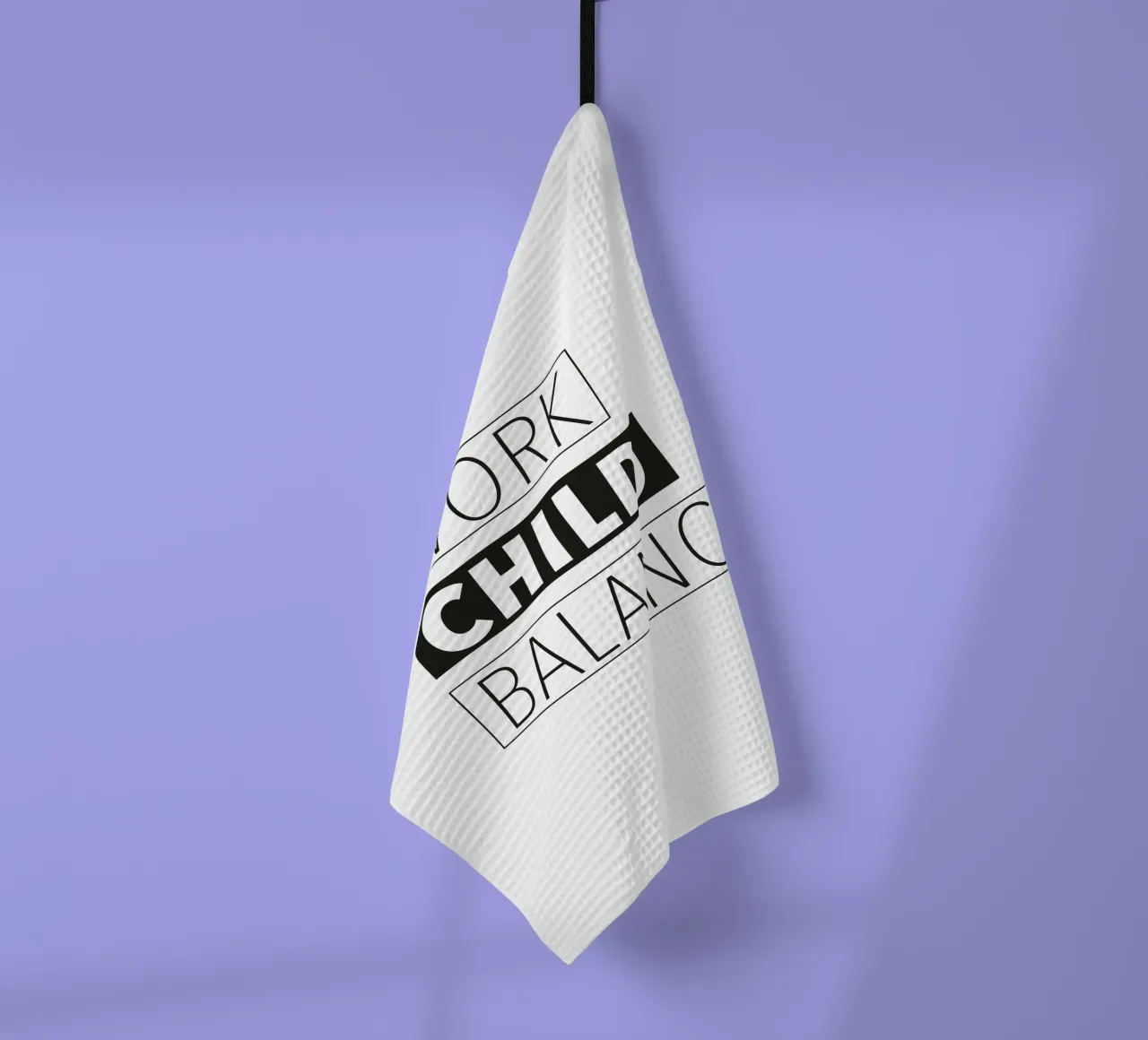 Work Child Balance canovaccio da cucina da Constanze Art Direction