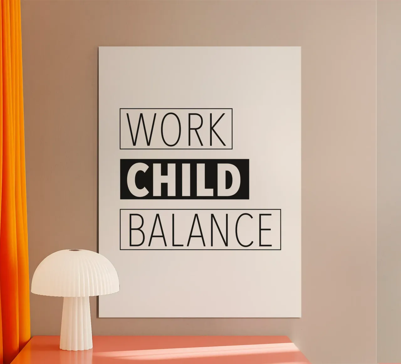 Work Child Balance carta hahnemühle da Constanze Art Direction