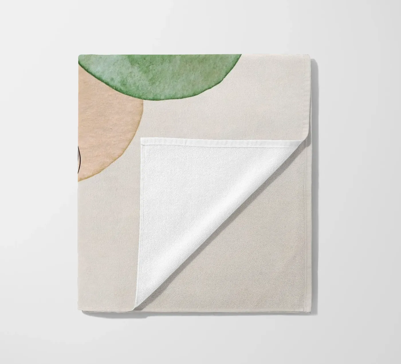 Celestial Green 01 telo mare da WijdevenPrints