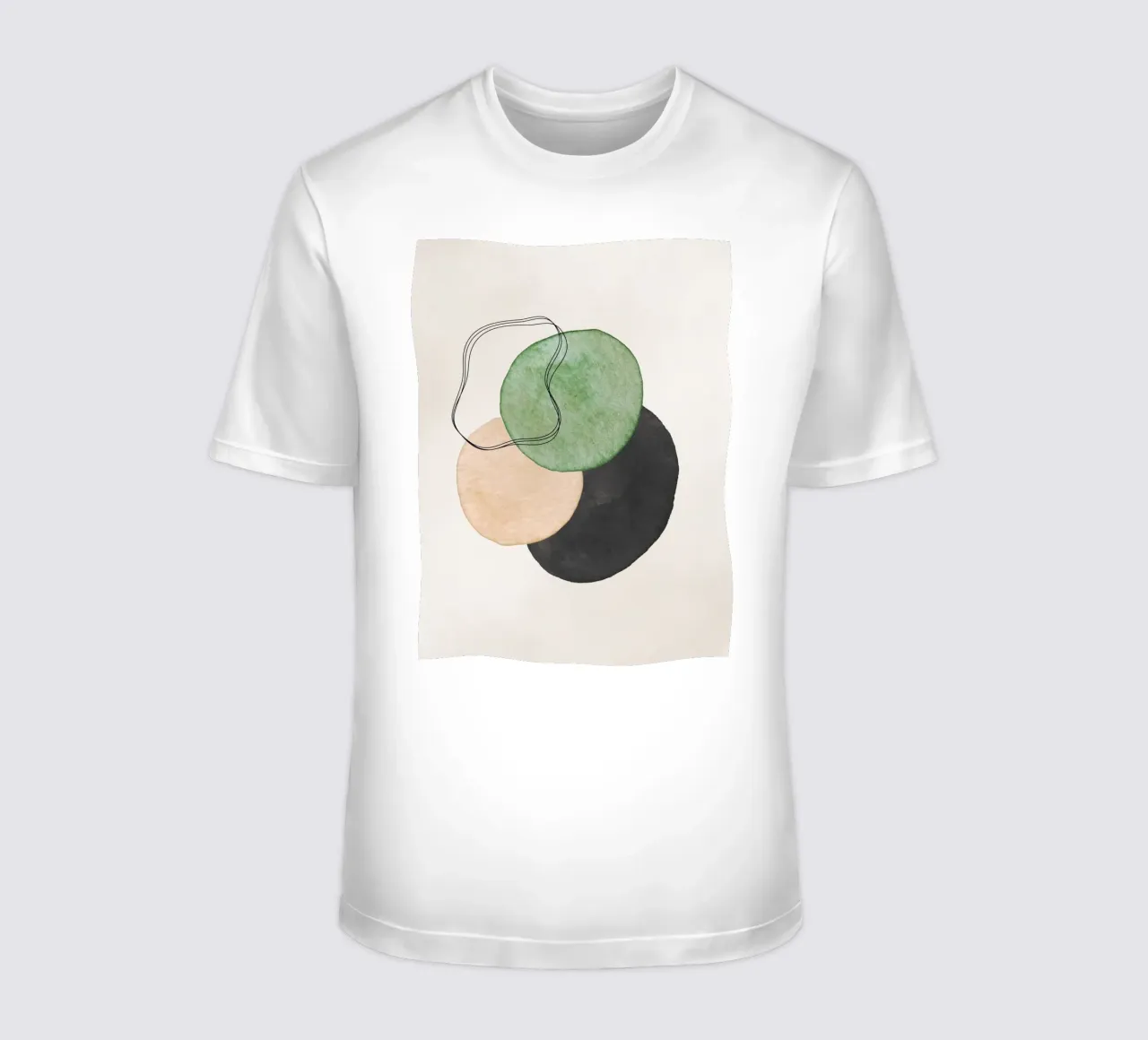 Verde Celeste 02 t-shirt da WijdevenPrints