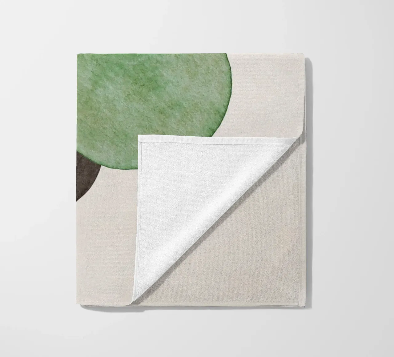 Verde Celeste 04 telo mare da WijdevenPrints