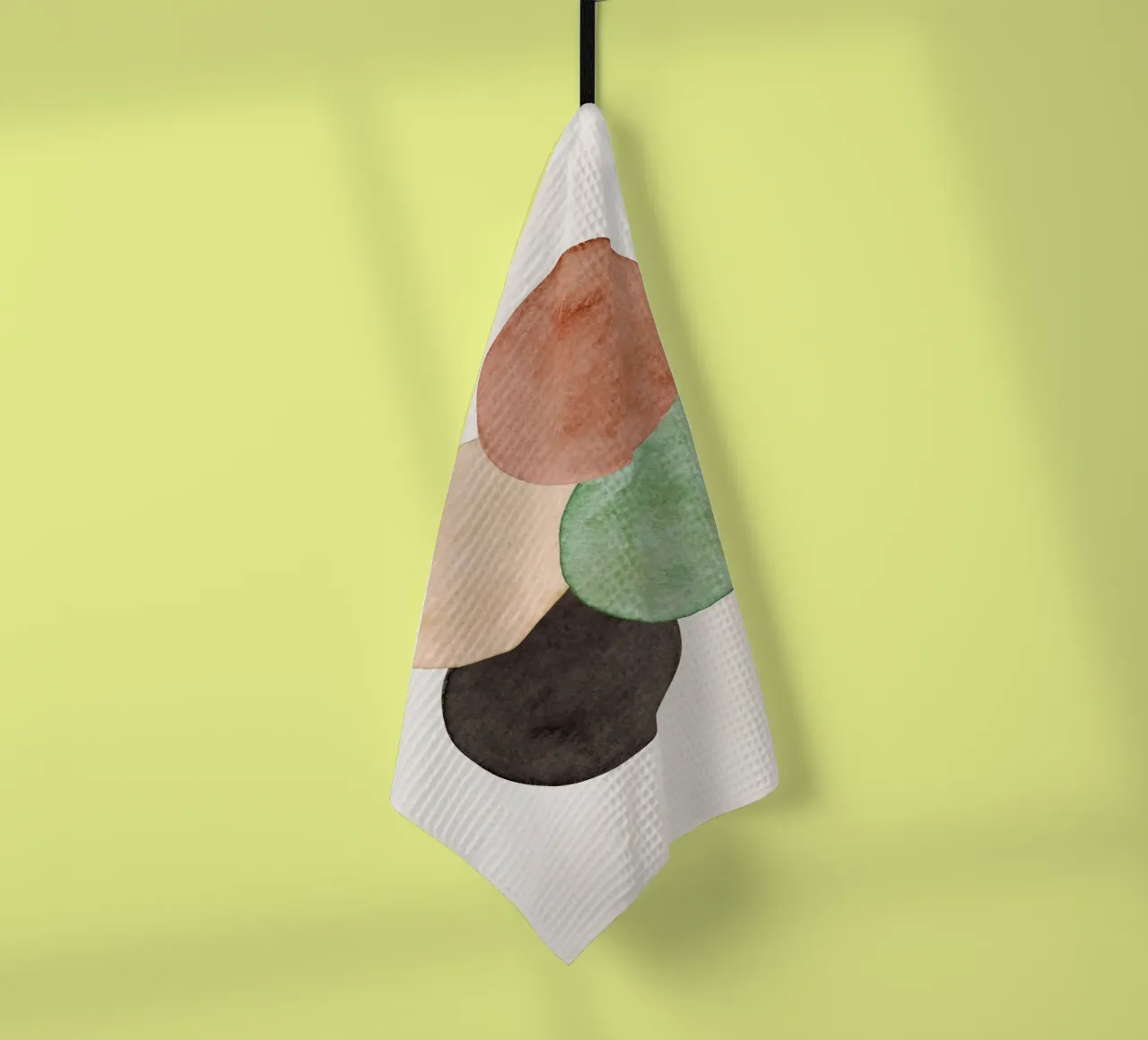 Vert céleste 04 torchon de WijdevenPrints