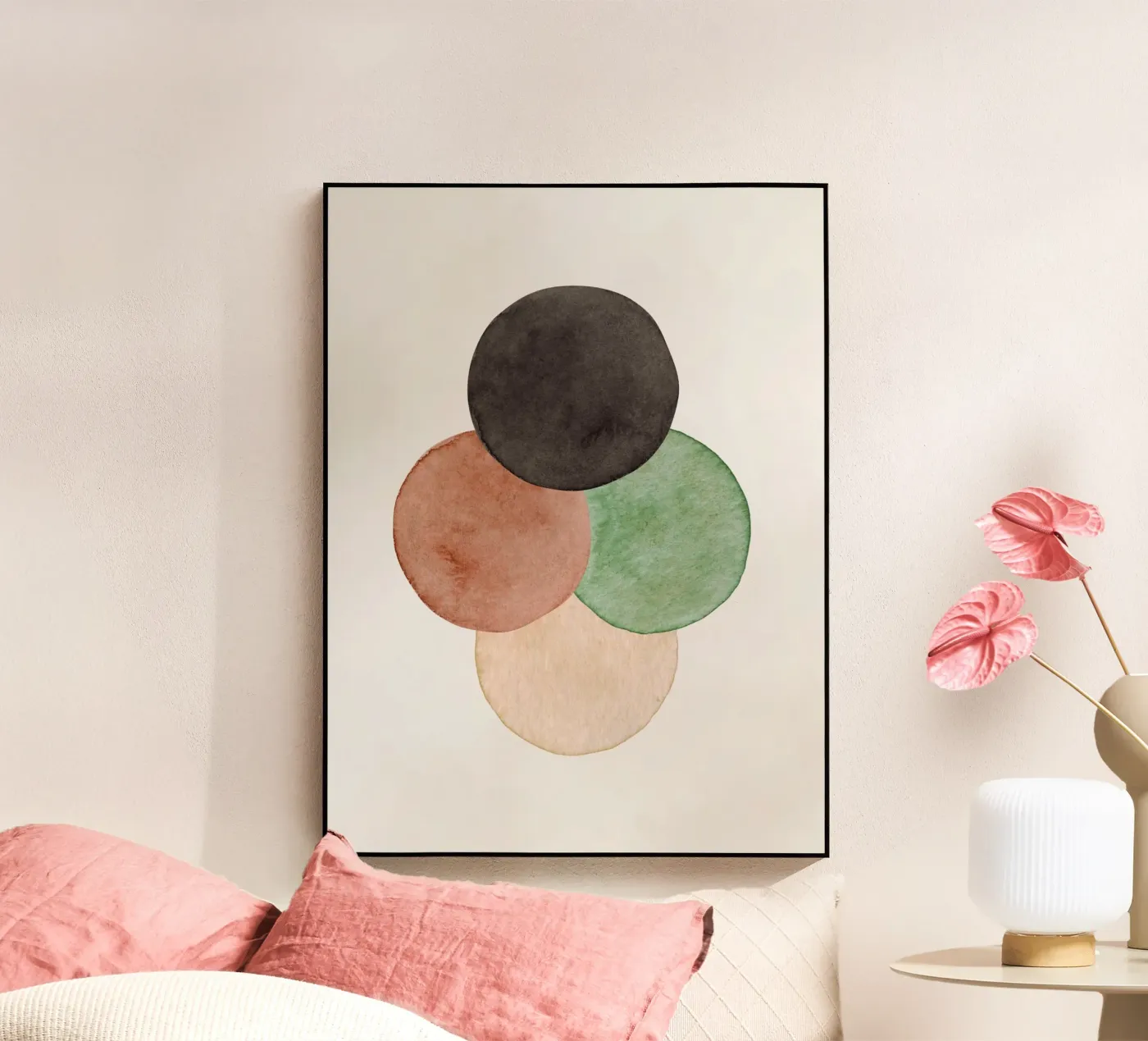 Vert céleste 05 plexiglas de WijdevenPrints