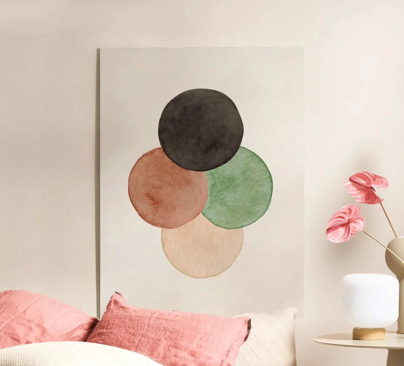 Vert céleste 05 plexiglas de WijdevenPrints