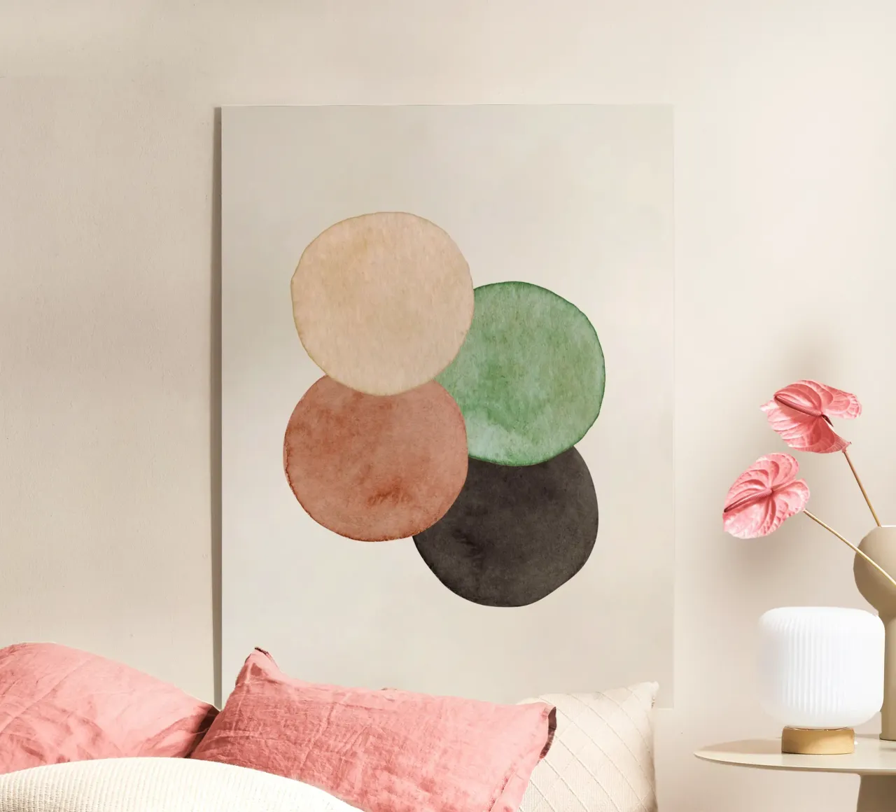 Verde Celeste 06 plexiglass da WijdevenPrints