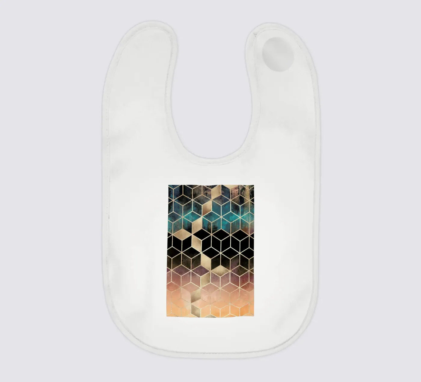 Ombre Dream Cubes bavaglino da Elisabeth Fredriksson