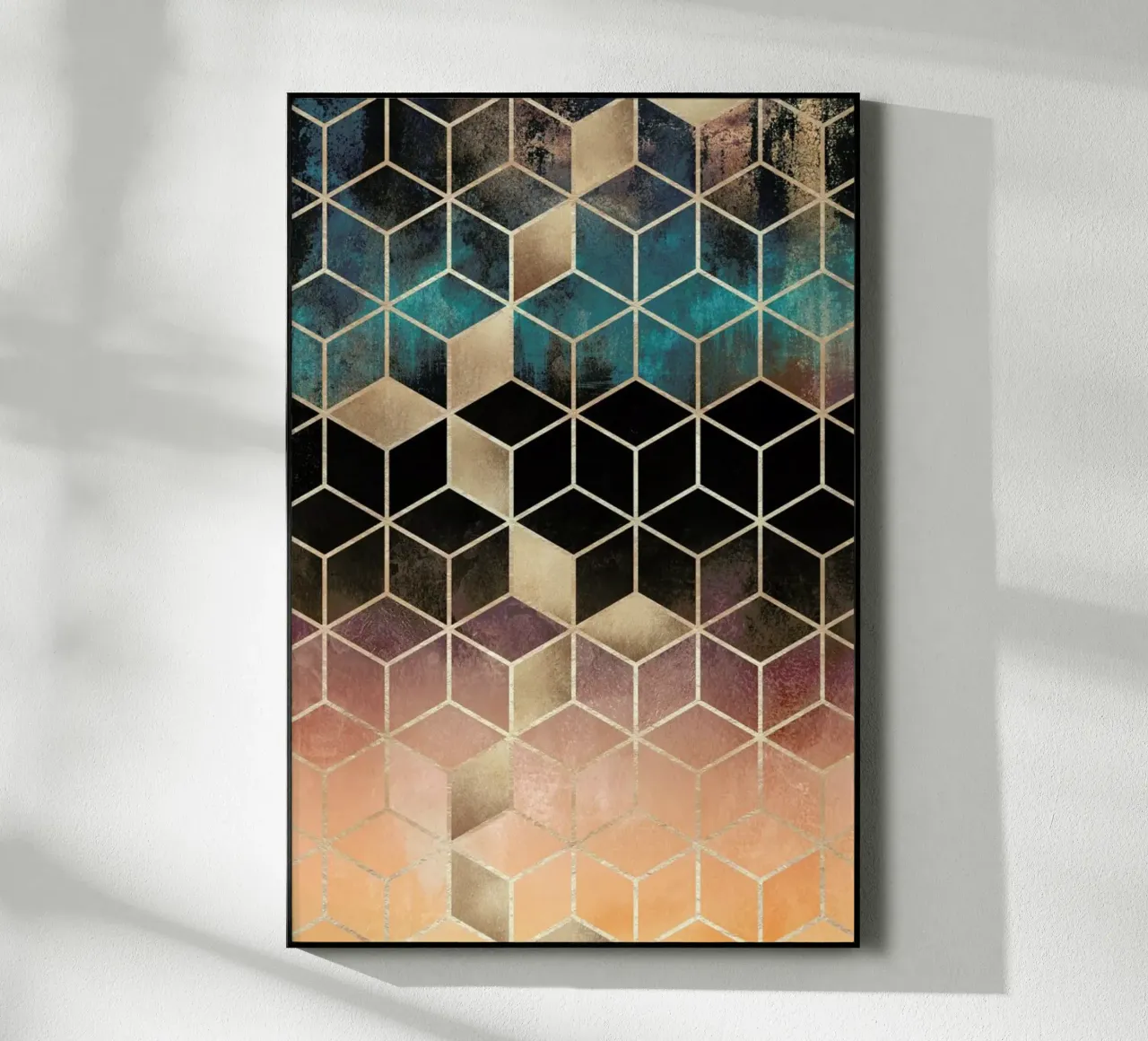 Ombre Dream Cubes plexiglass da Elisabeth Fredriksson