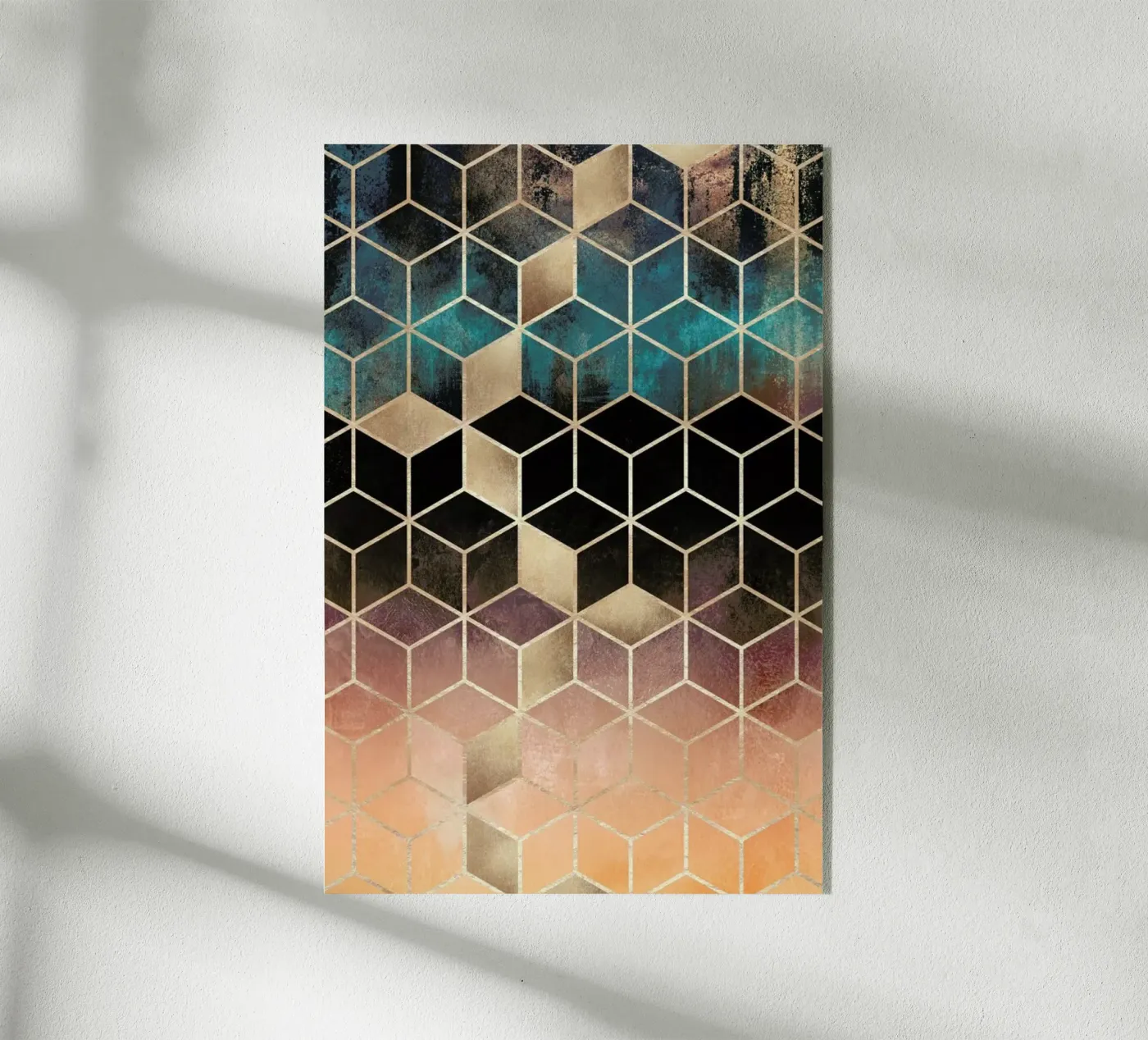 Ombre Dream Cubes plexiglass da Elisabeth Fredriksson