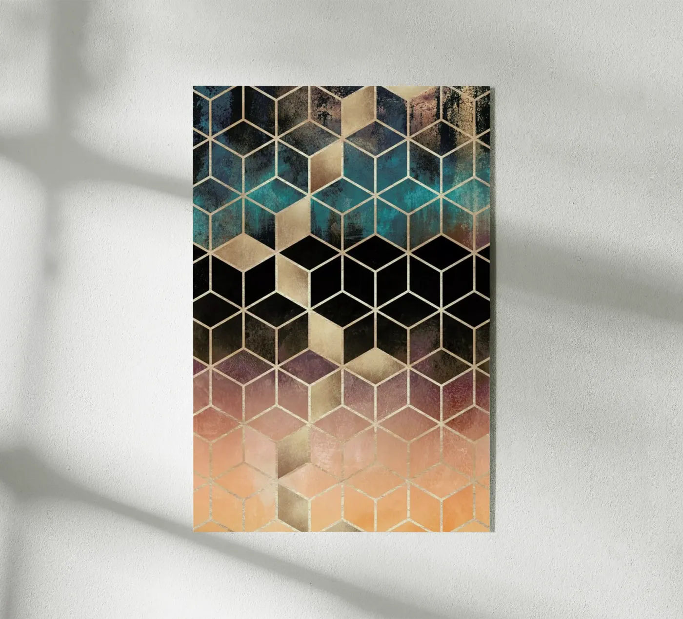 Ombre Dream Cubes plexiglass da Elisabeth Fredriksson