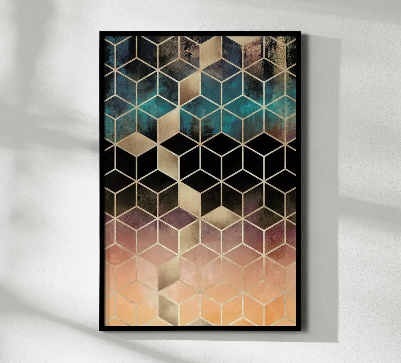 Ombre Dream Cubes poster da Elisabeth Fredriksson