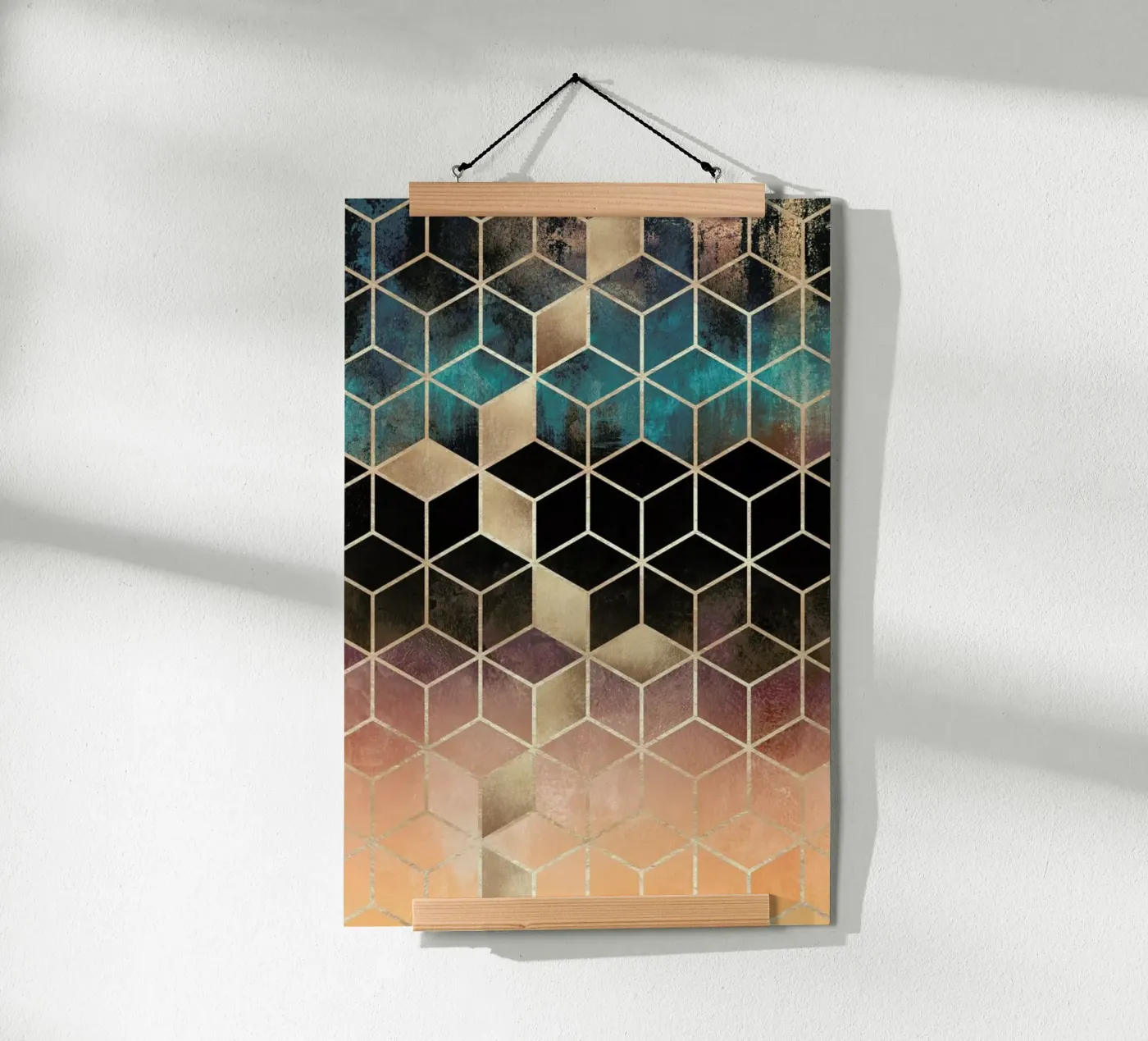 Ombre Dream Cubes poster da Elisabeth Fredriksson