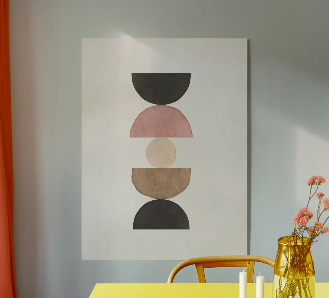 Rosa Celeste 01 plexiglass da WijdevenPrints