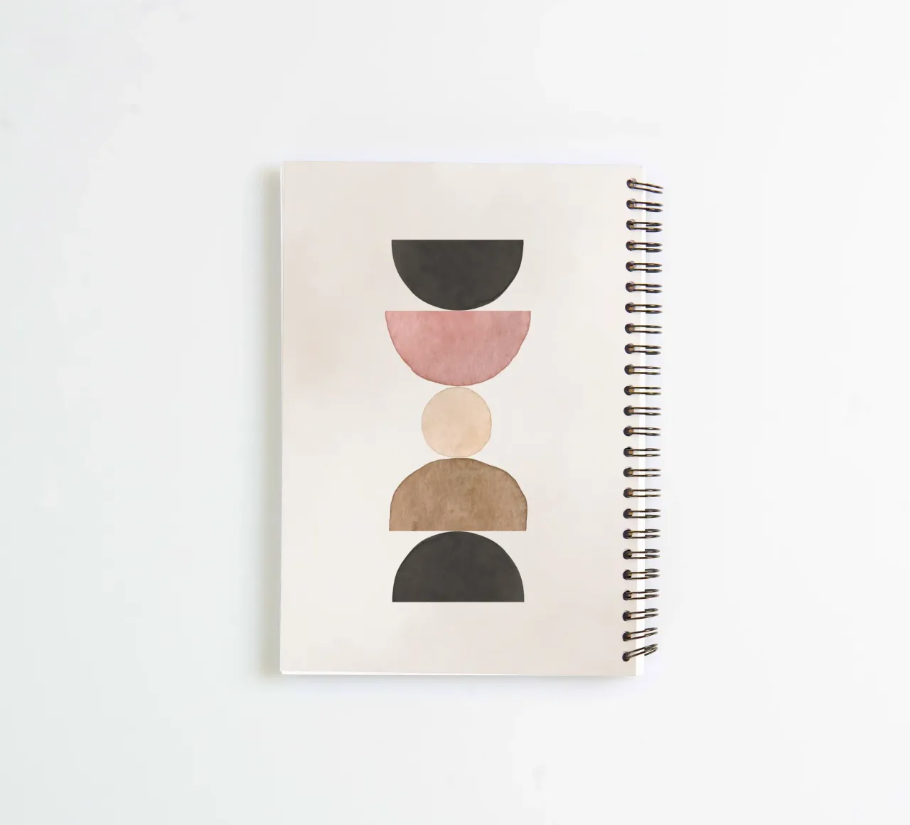 Celestial Rose 02 spiral notebook by WijdevenPrints