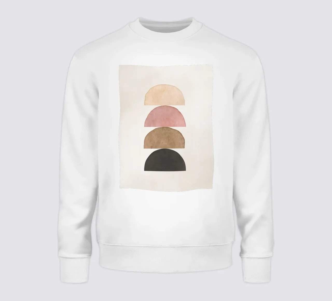 Rosa Celeste 03 felpa da WijdevenPrints