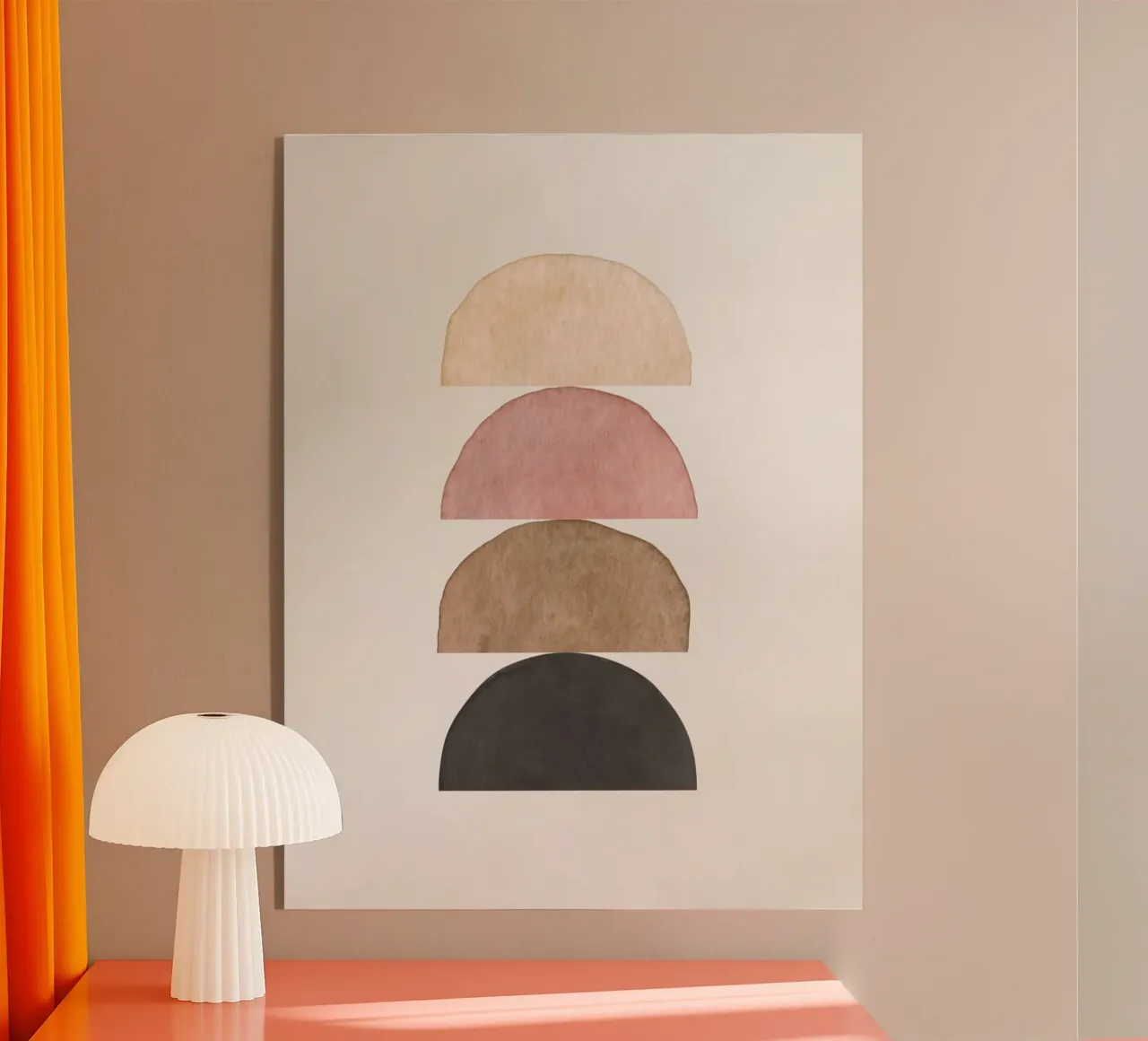 Rosa Celeste 03 plexiglass da WijdevenPrints