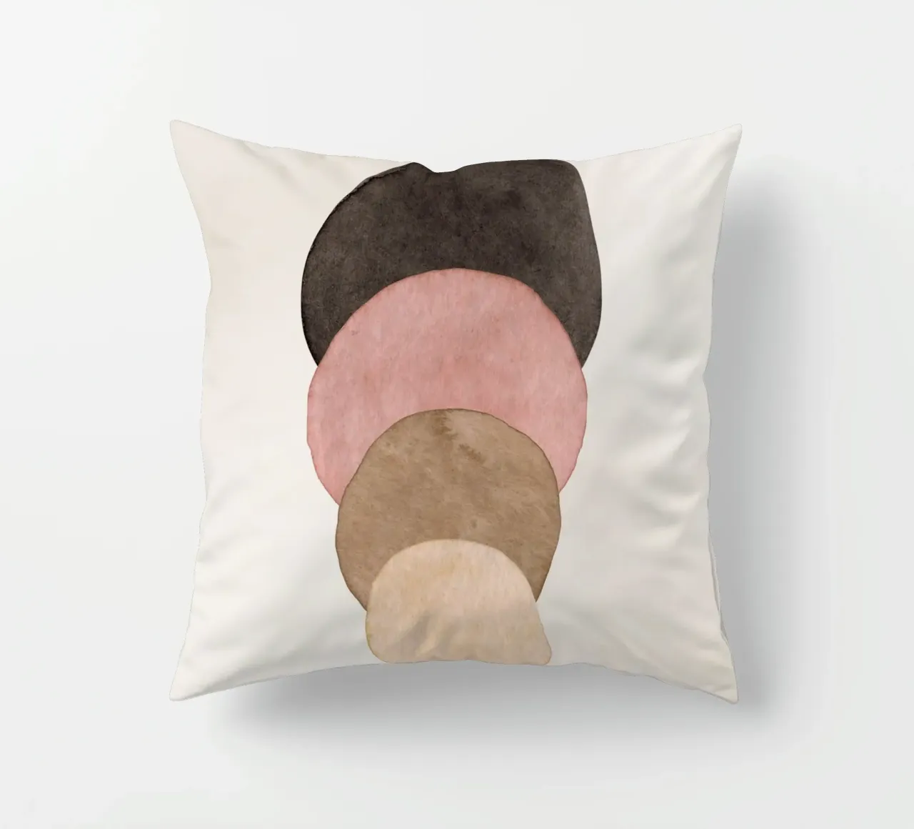 Rosa Celeste 04 cuscino da WijdevenPrints