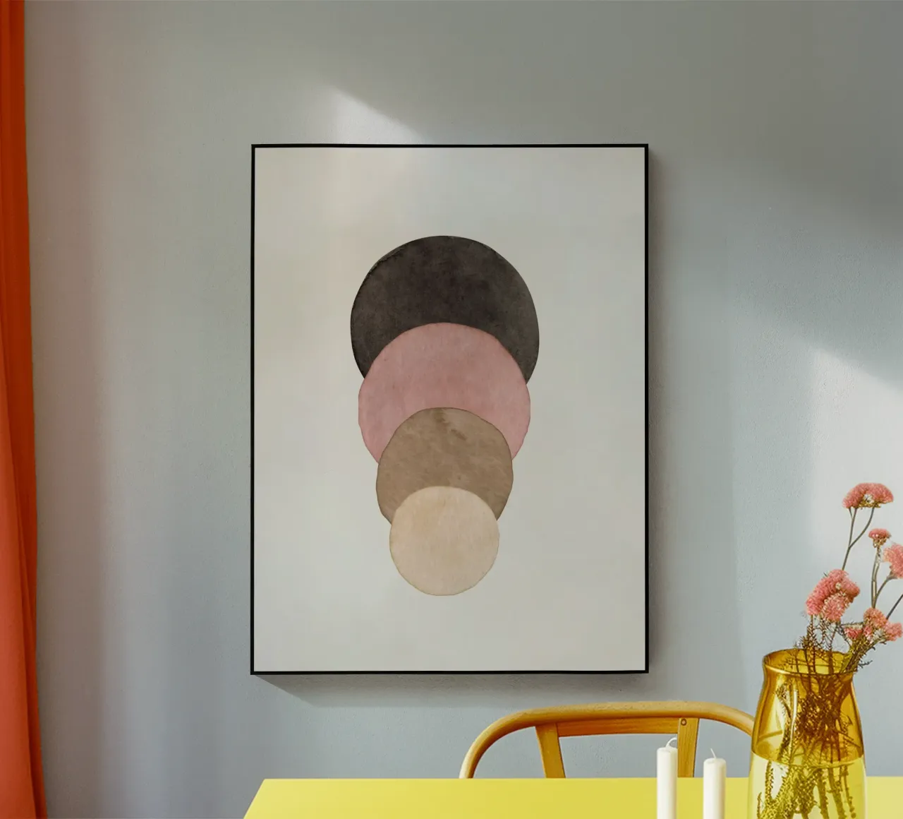 Rosa Celeste 04 plexiglass da WijdevenPrints