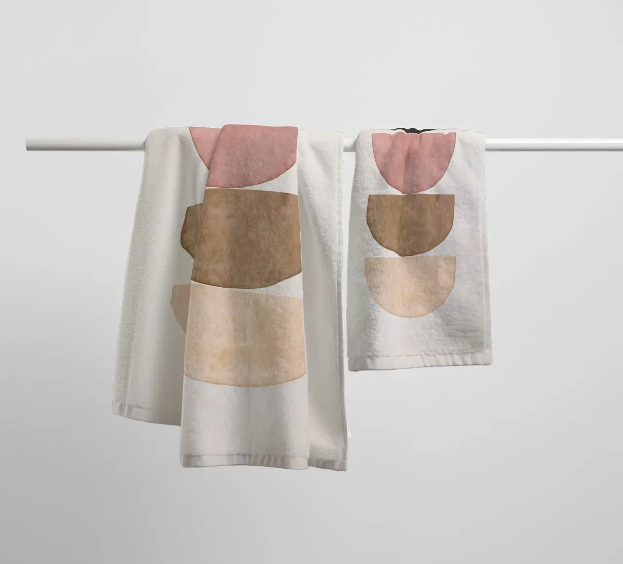 Rose céleste 05 serviette de bain de WijdevenPrints