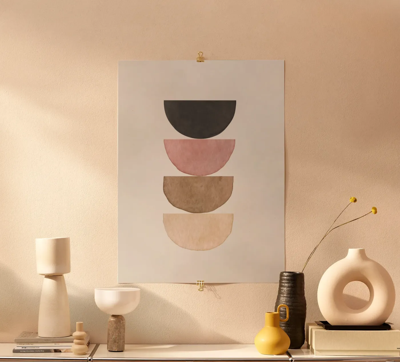 Celestial Rose 05 poster by WijdevenPrints