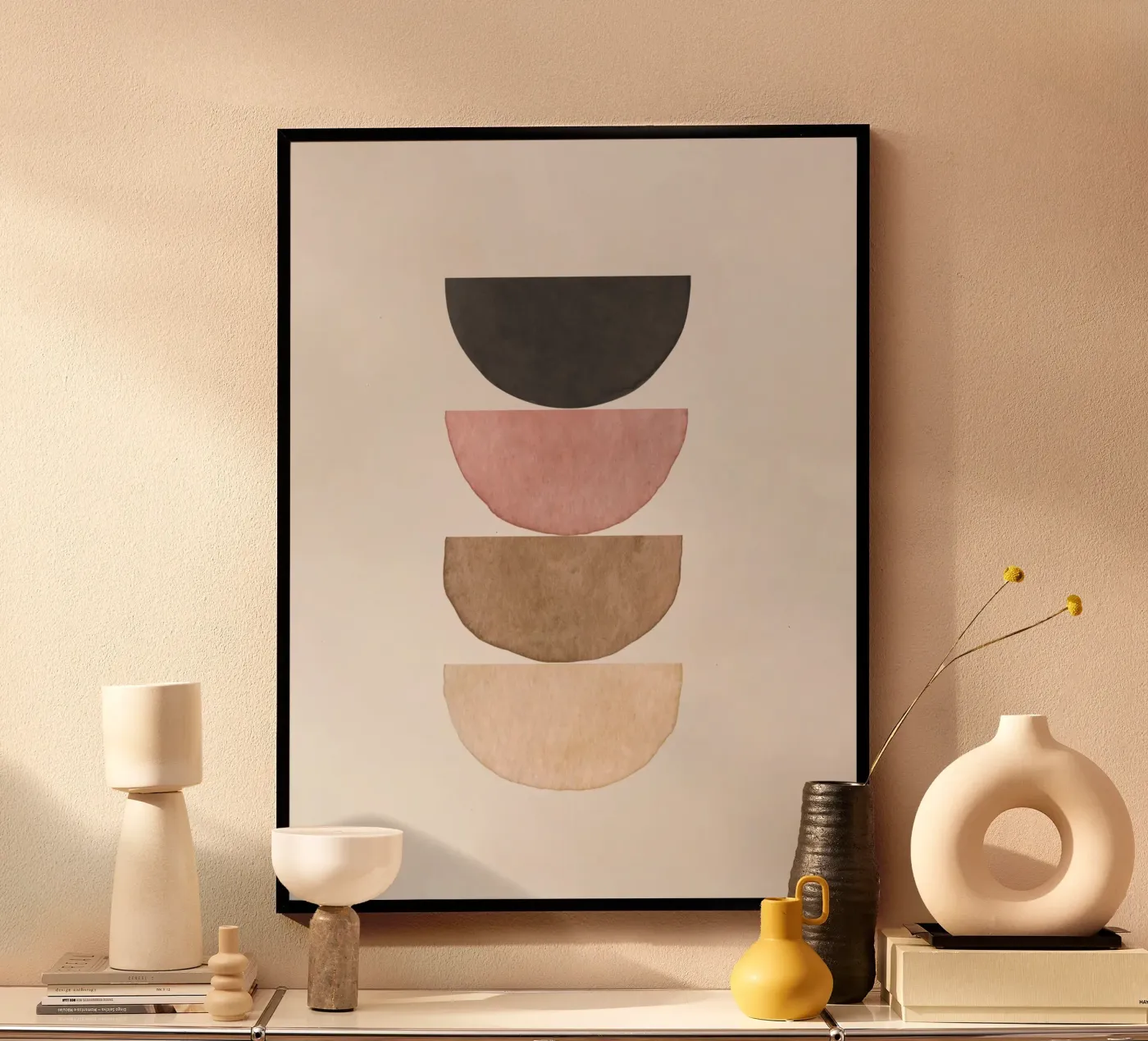 Celestial Rose 05 poster by WijdevenPrints