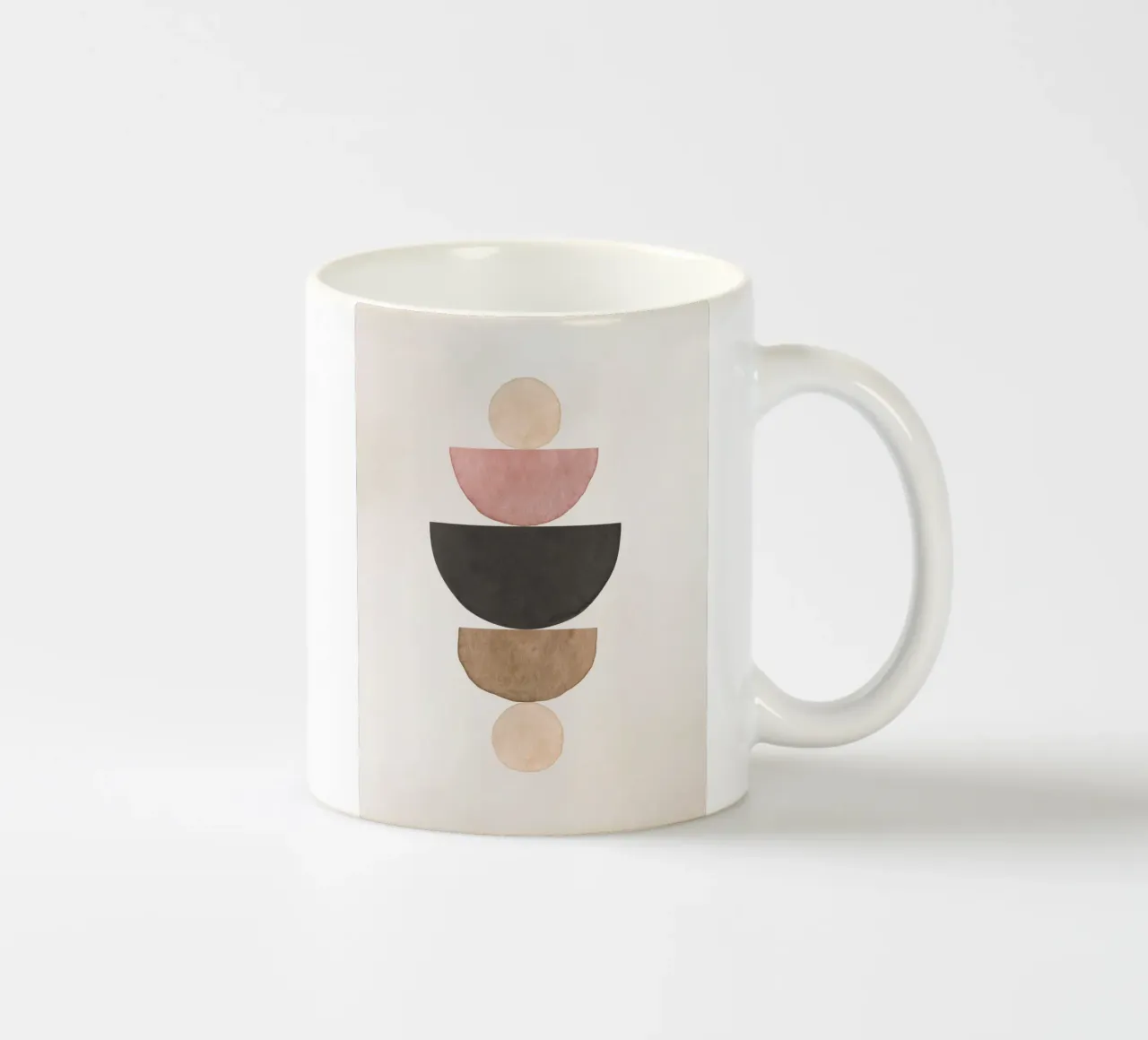 Rosa Celeste 06 tazza in ceramica da WijdevenPrints