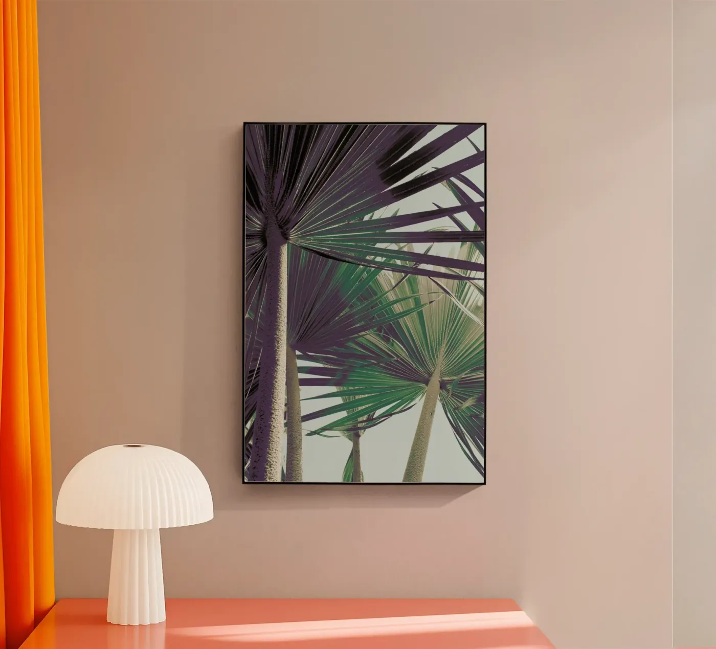 Palm I acryl van Elena Veronese
