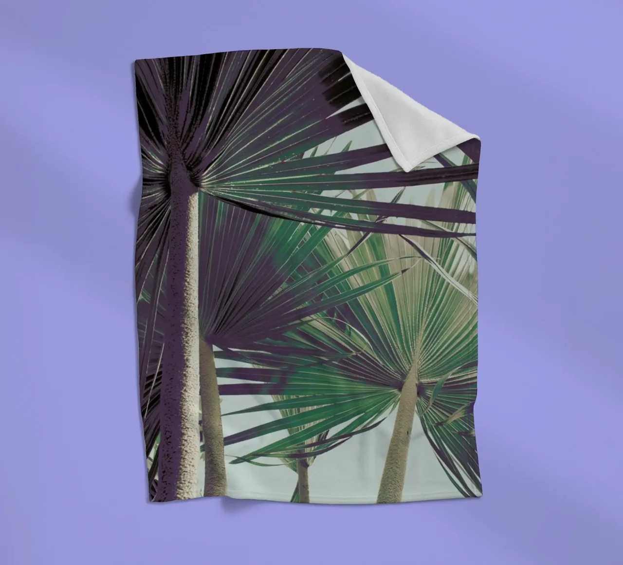Palm I coperta in pile da Elena Veronese