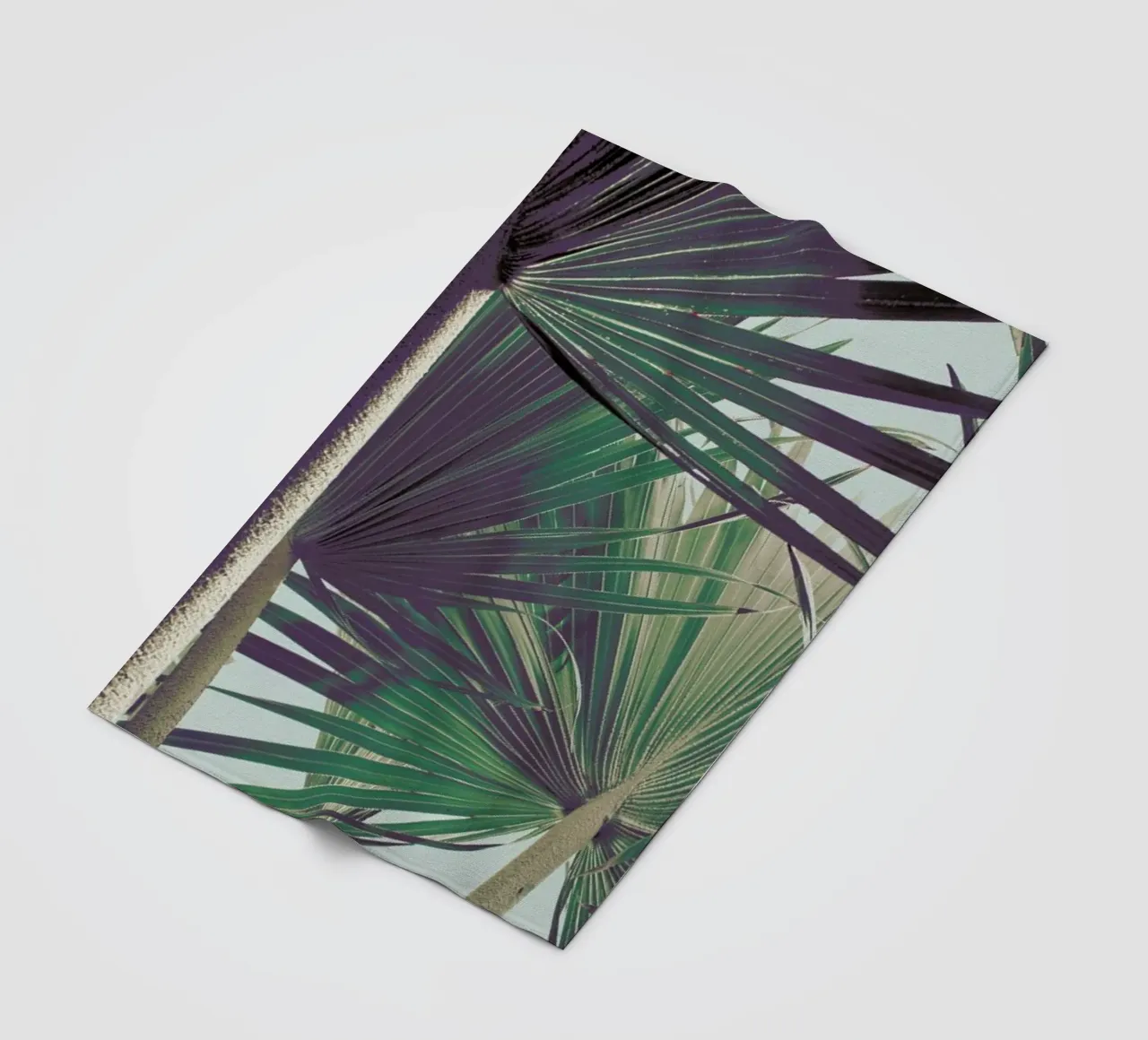 Palm I coperta in pile da Elena Veronese