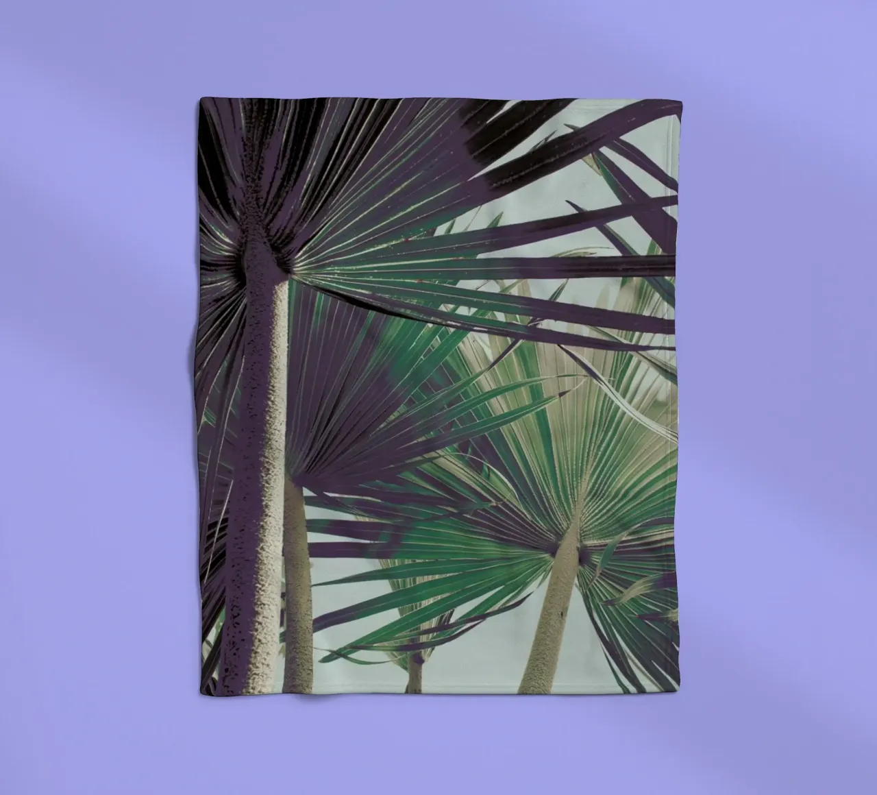 Palm I coperta in pile da Elena Veronese